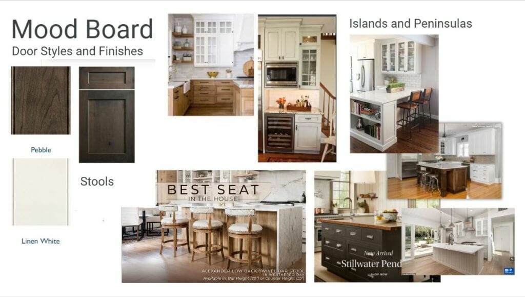 Mood Board For Winter Kitchen Redesign | JA Kitchen & Bath 