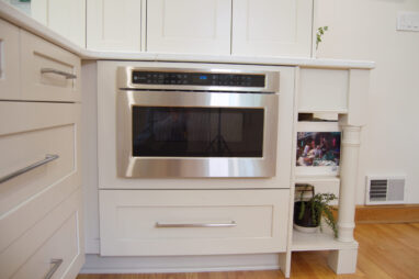 Custom Installed Drawer Microwave