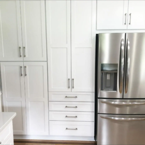 Custom Pantries in Brilliant White