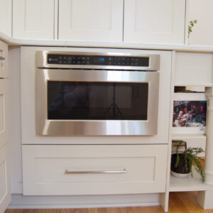 Custom Installed Drawer Microwave