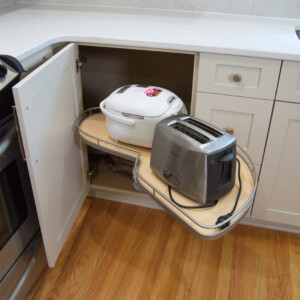 Durasupreme Cornered Pull-Out Cabinetry