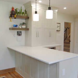 Durasupreme Custom Kitchen - Classic Rock Sasso Quartz Countertop