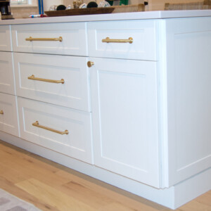 Morris Pulls in Honey Bronze by McCloy Construction