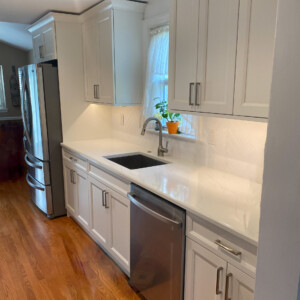 Chalk White Paint Galley Kitchen Chalk White Paint Galley Kitchen